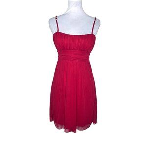 City Triangles Red Sleeveless Cocktail Dress Size M